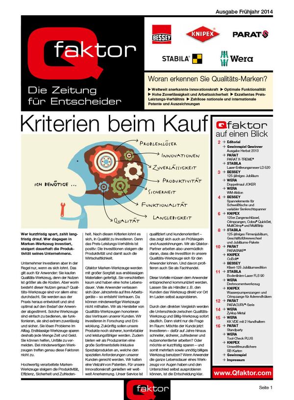Ausgabe Frühjahr