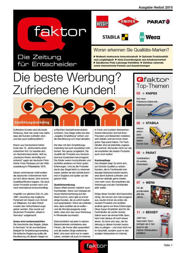 Ausgabe Herbst