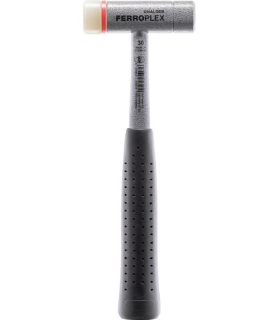FERROPLEX-Hammer 2 in 1, Stahlrohrstiel, Ø 35 / 800 g
