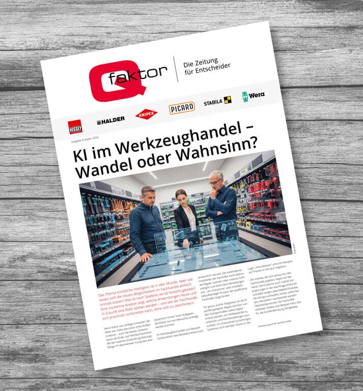 Qfaktor Ausgabe Frühjahr 2026