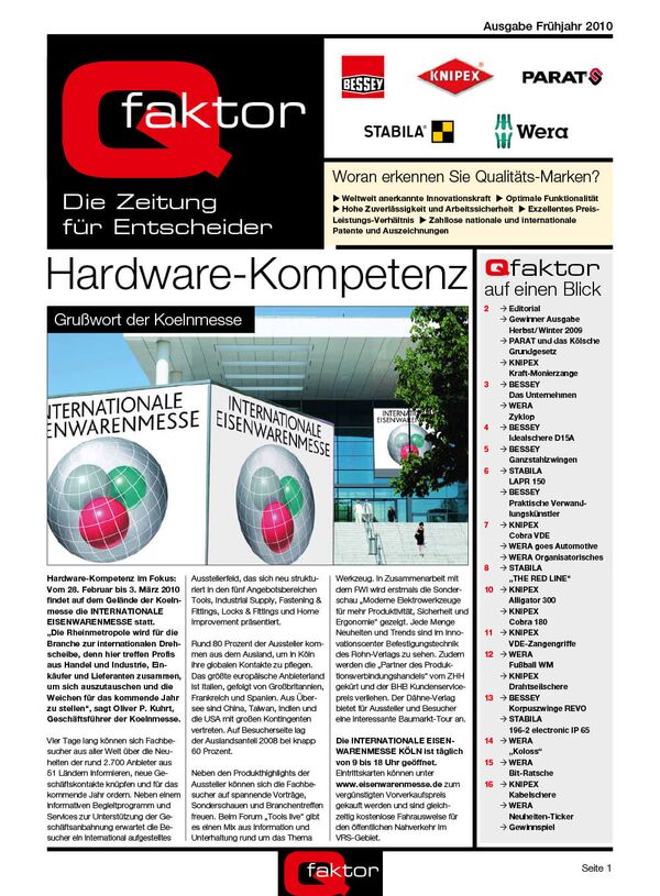 Ausgabe Frühjahr