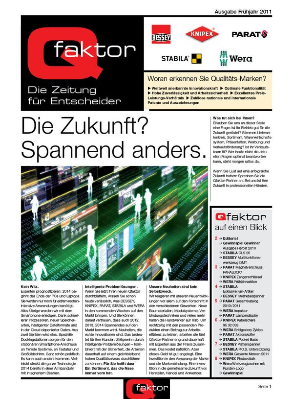 Ausgabe Frühjahr