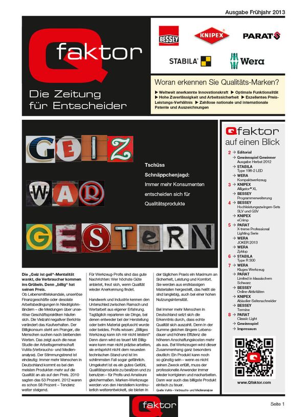 Ausgabe Frühjahr